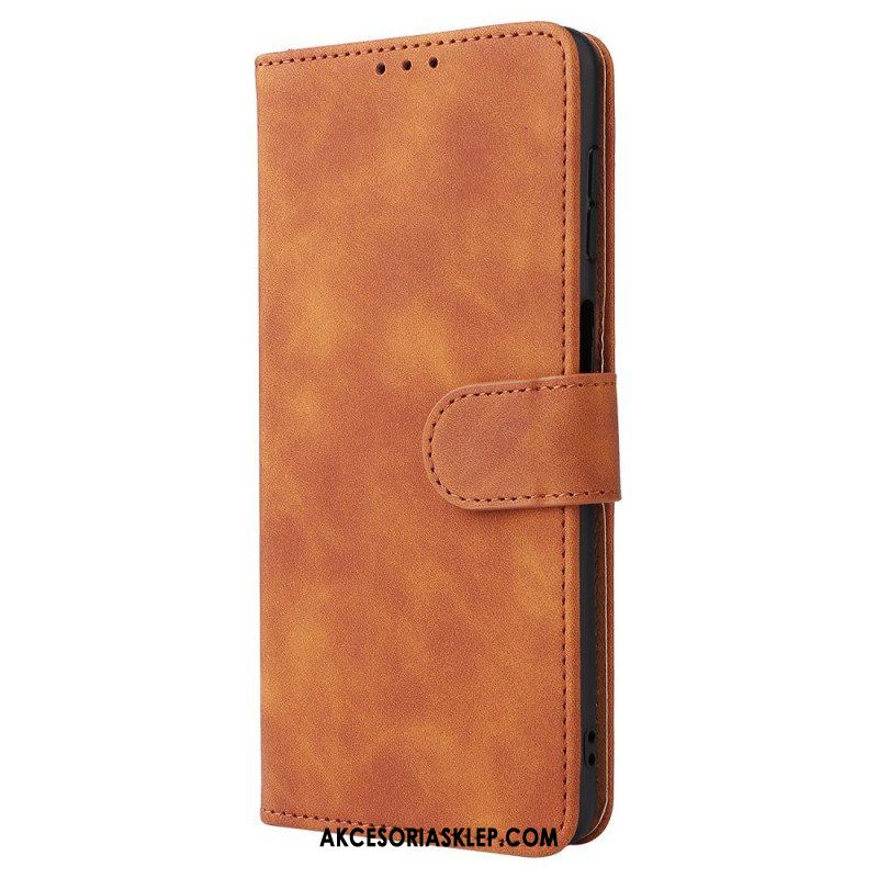 Etui Folio do Samsung Galaxy M52 5G Ekranowana Skóra