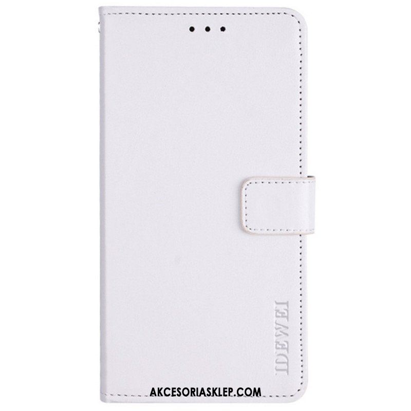 Etui Folio do Samsung Galaxy M52 5G Imitacja Skóry Idewei