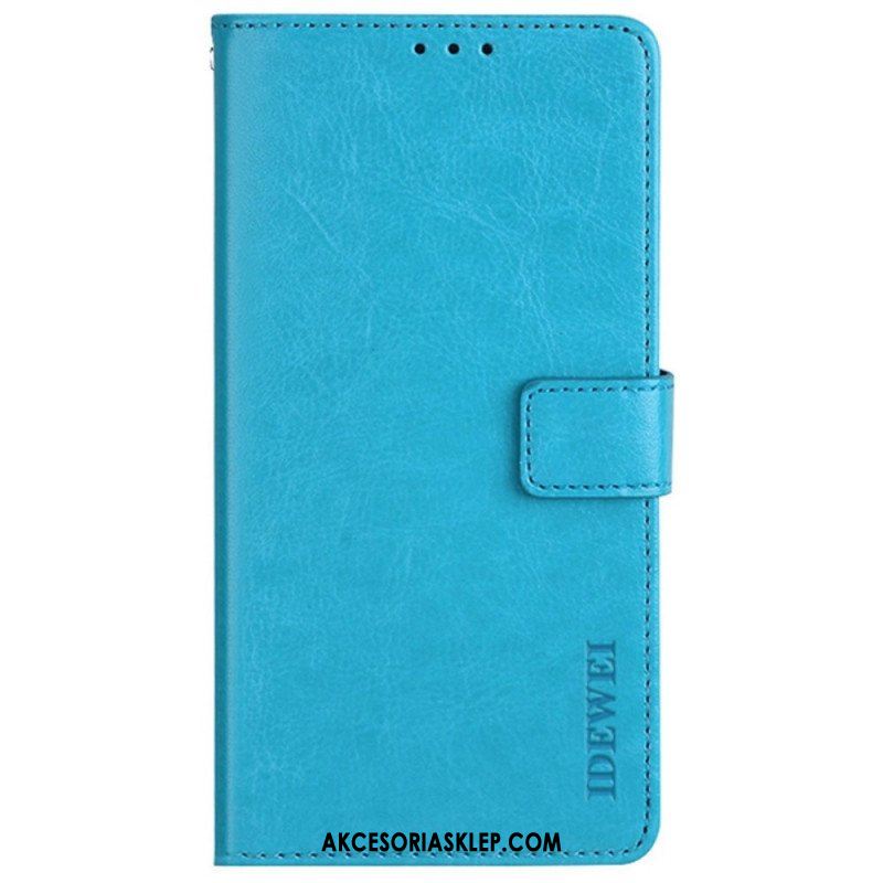 Etui Folio do Samsung Galaxy M52 5G Imitacja Skóry Idewei