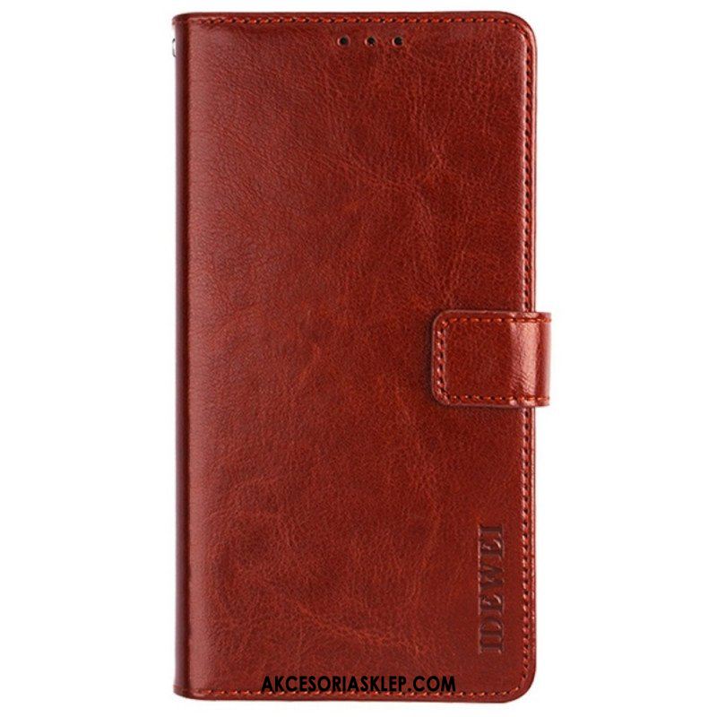 Etui Folio do Samsung Galaxy M52 5G Imitacja Skóry Idewei