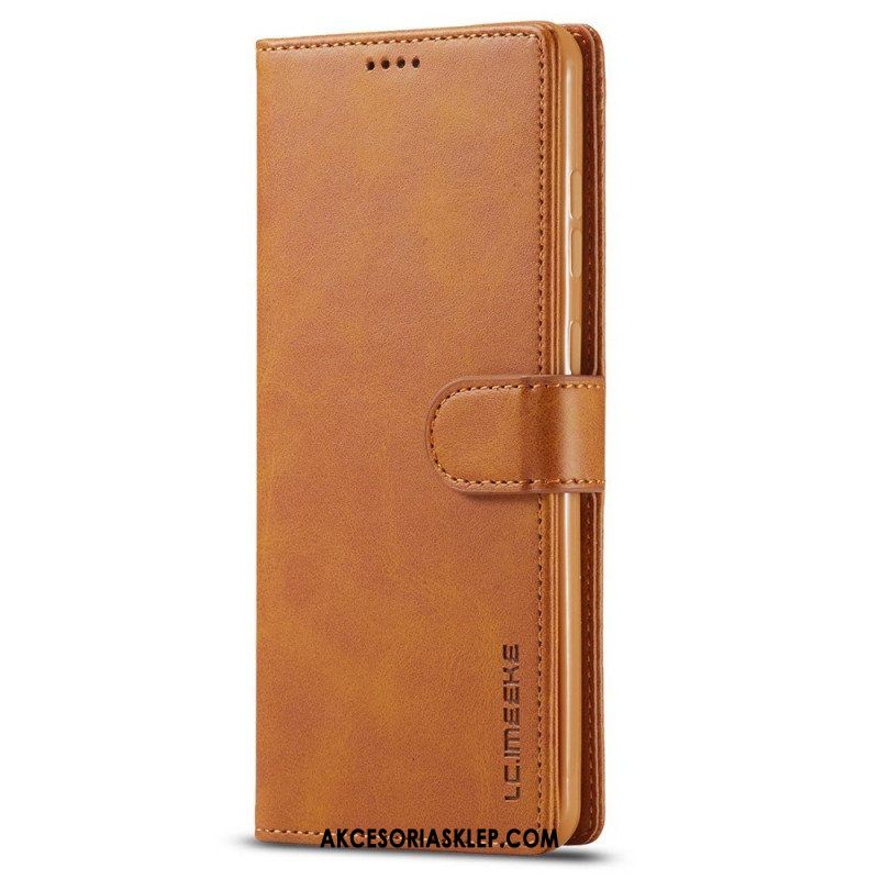 Etui Folio do Samsung Galaxy M52 5G Lc.imeeke Efekt Skóry