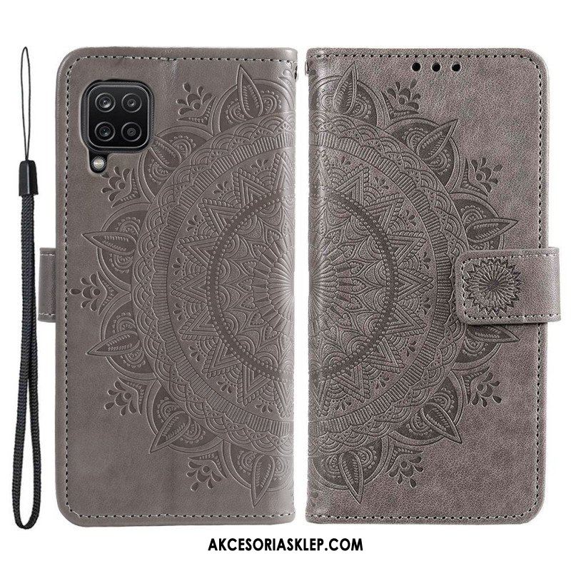 Etui Folio do Samsung Galaxy M53 5G Mandala Słońca