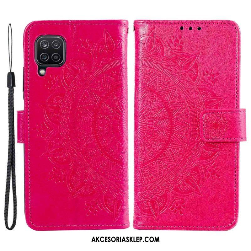 Etui Folio do Samsung Galaxy M53 5G Mandala Słońca