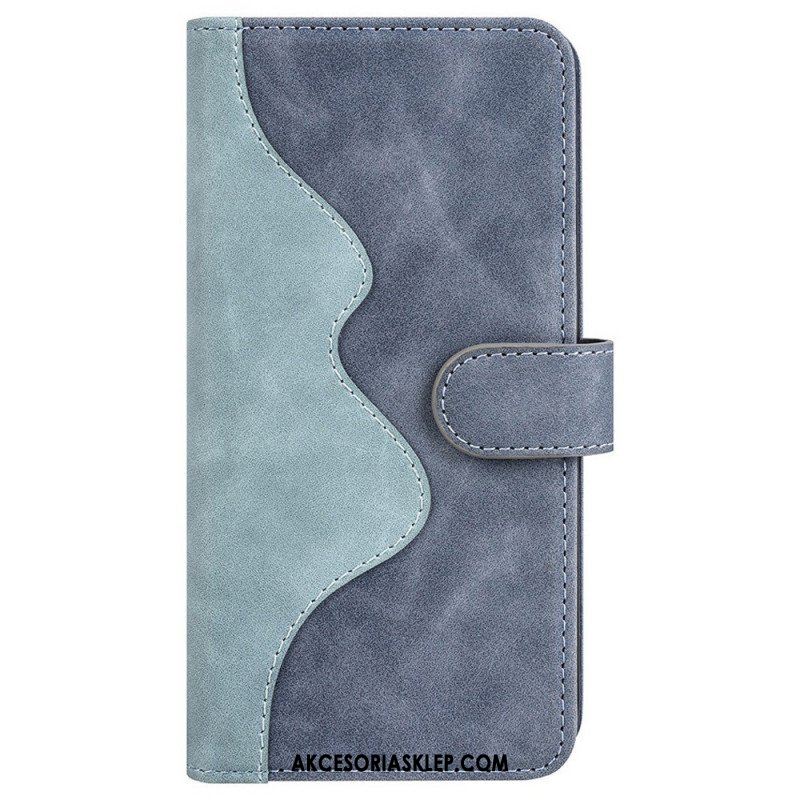 Etui Folio do Samsung Galaxy M53 5G Skórzany Styl Fali