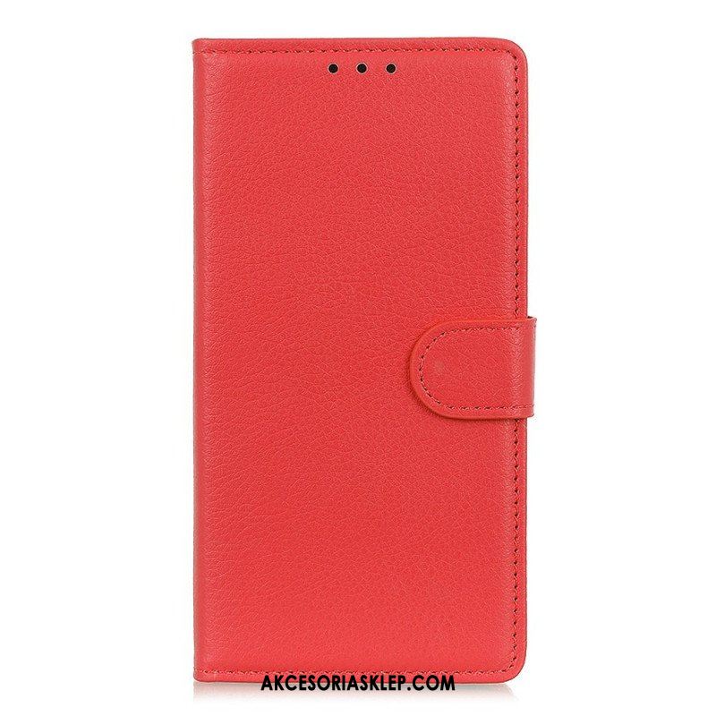 Etui Folio do Samsung Galaxy M53 5G Tradycyjna Sztuczna Skóra