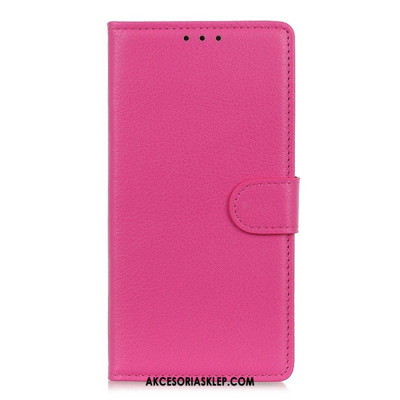 Etui Folio do Samsung Galaxy M53 5G Tradycyjna Sztuczna Skóra