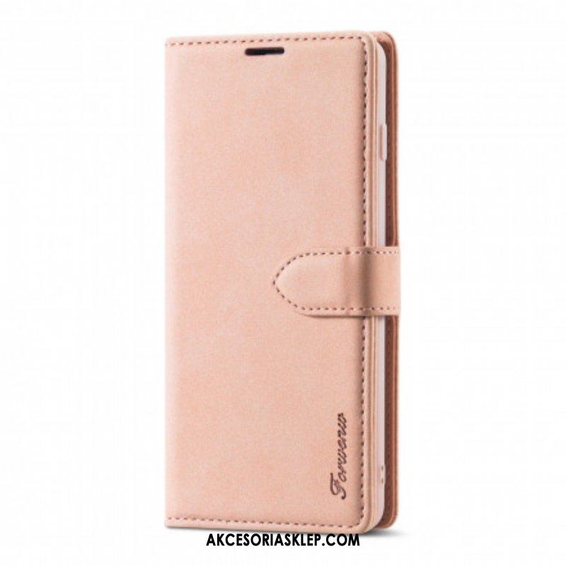 Etui Folio do Samsung Galaxy S21 Plus 5G Sztuczna Skóra Forwenw