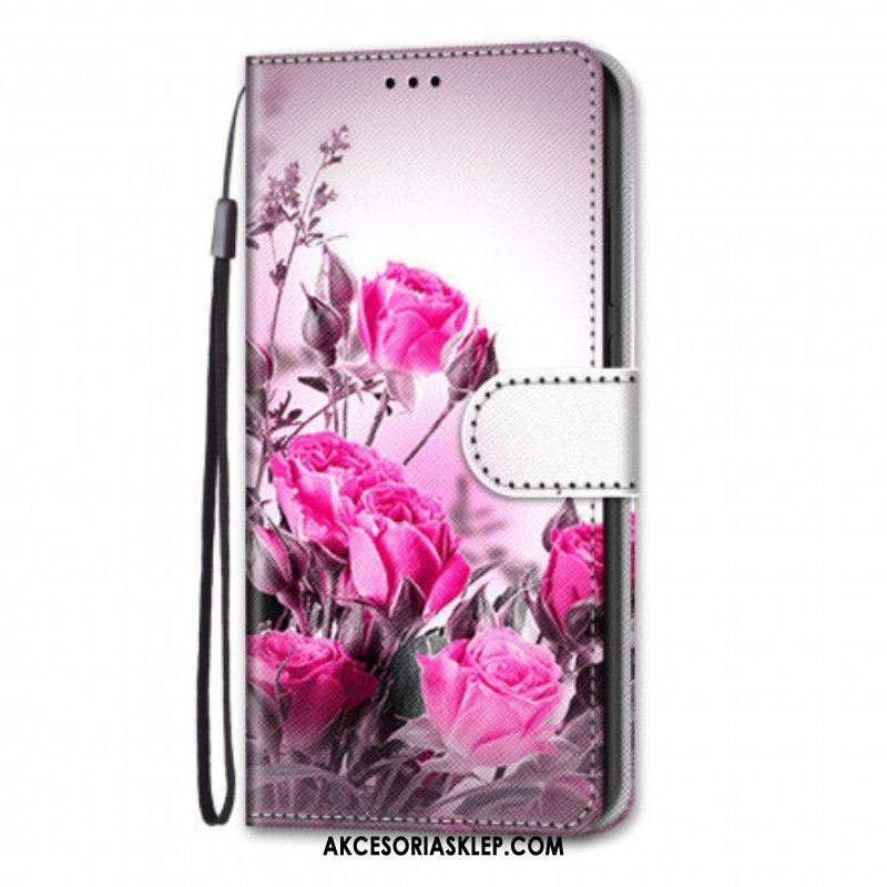 Etui Folio do Samsung Galaxy S21 Ultra 5G Magiczne Kwiaty