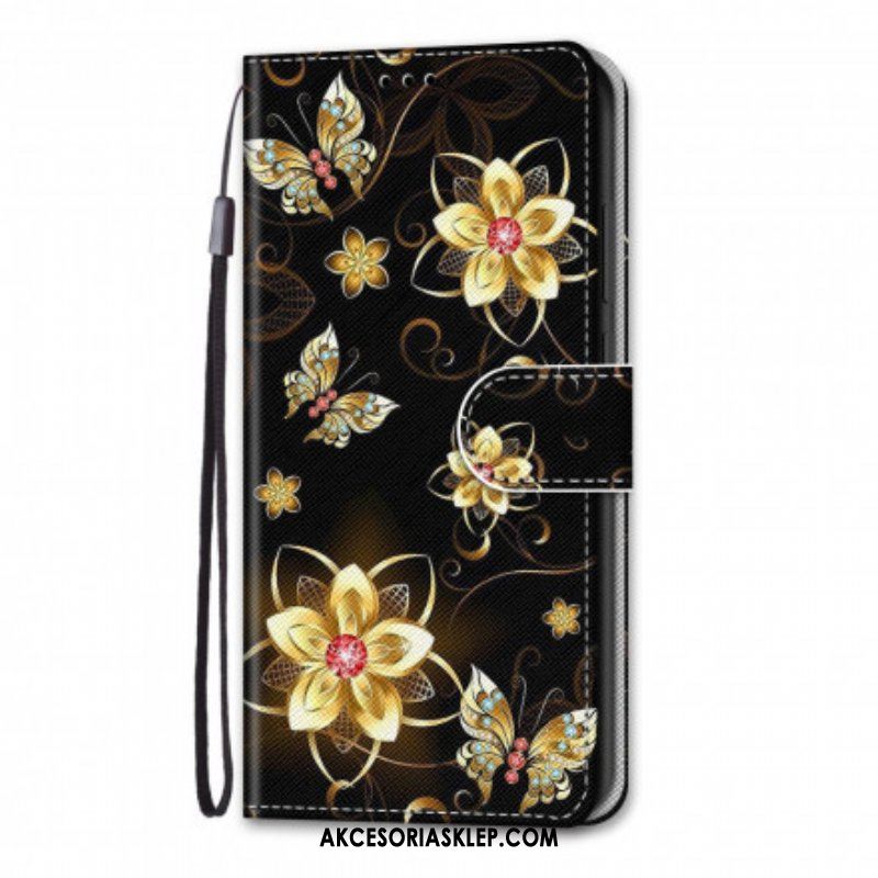 Etui Folio do Samsung Galaxy S21 Ultra 5G Magiczne Kwiaty