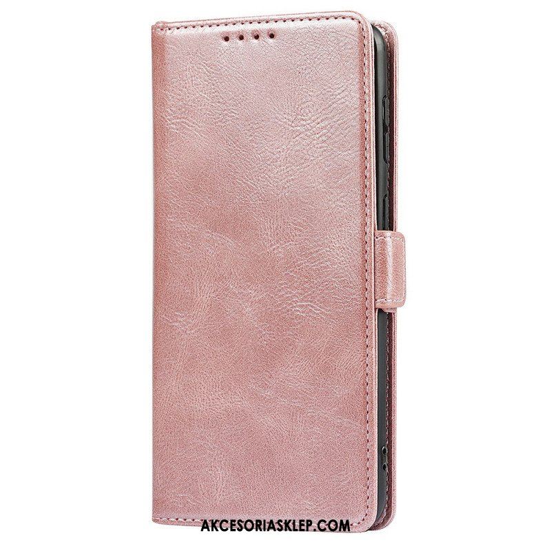 Etui Folio do Samsung Galaxy S22 5G Styl Skórzana Technologia Rfid