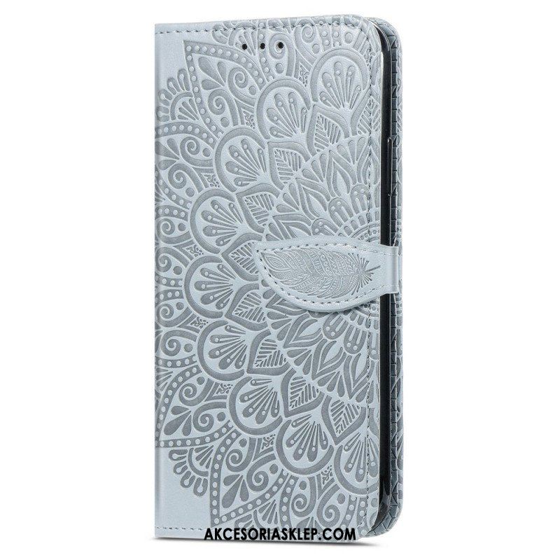 Etui Folio do Samsung Galaxy S22 Ultra 5G Plemienne Liście