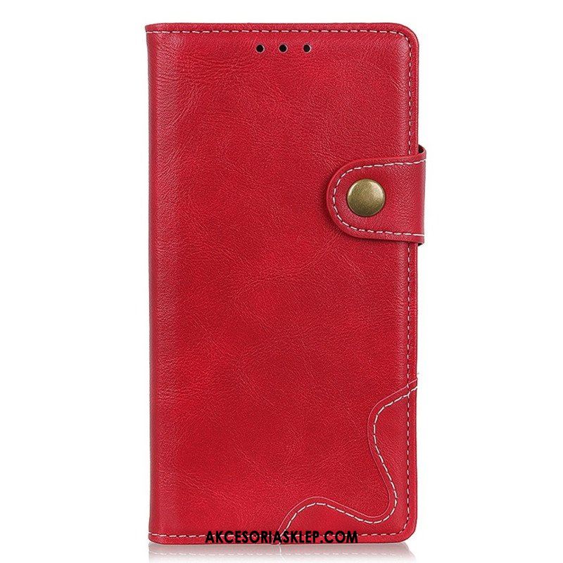 Etui Folio do Samsung Galaxy S23 5G Artystyczny Guzik