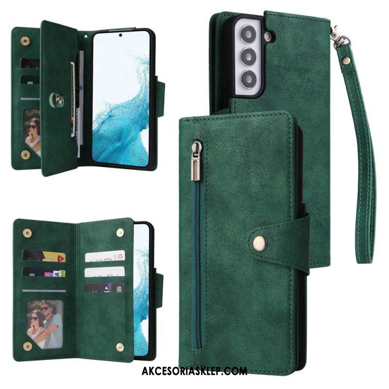 Etui Folio do Samsung Galaxy S23 5G Multi-karty I Portfel