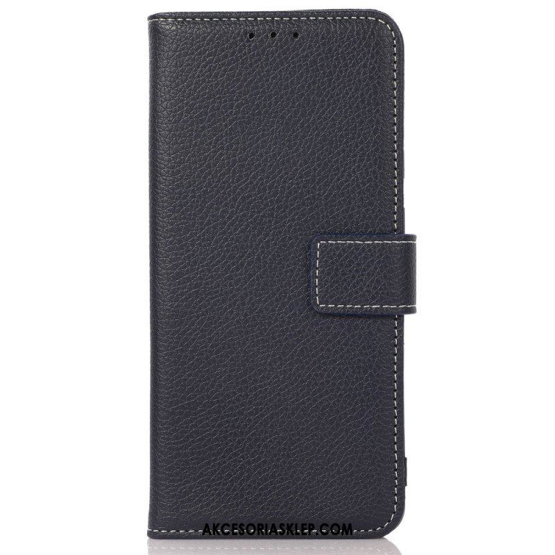 Etui Folio do Samsung Galaxy S23 5G Styl Skóry Liczi