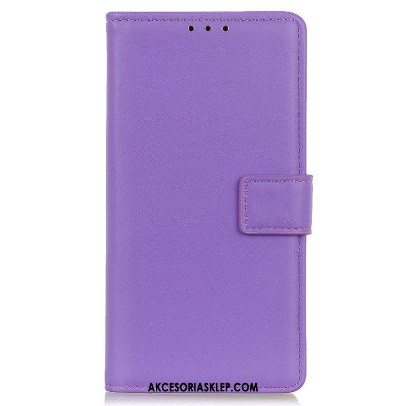 Etui Folio do Samsung Galaxy S23 5G Stylizacja Skóry