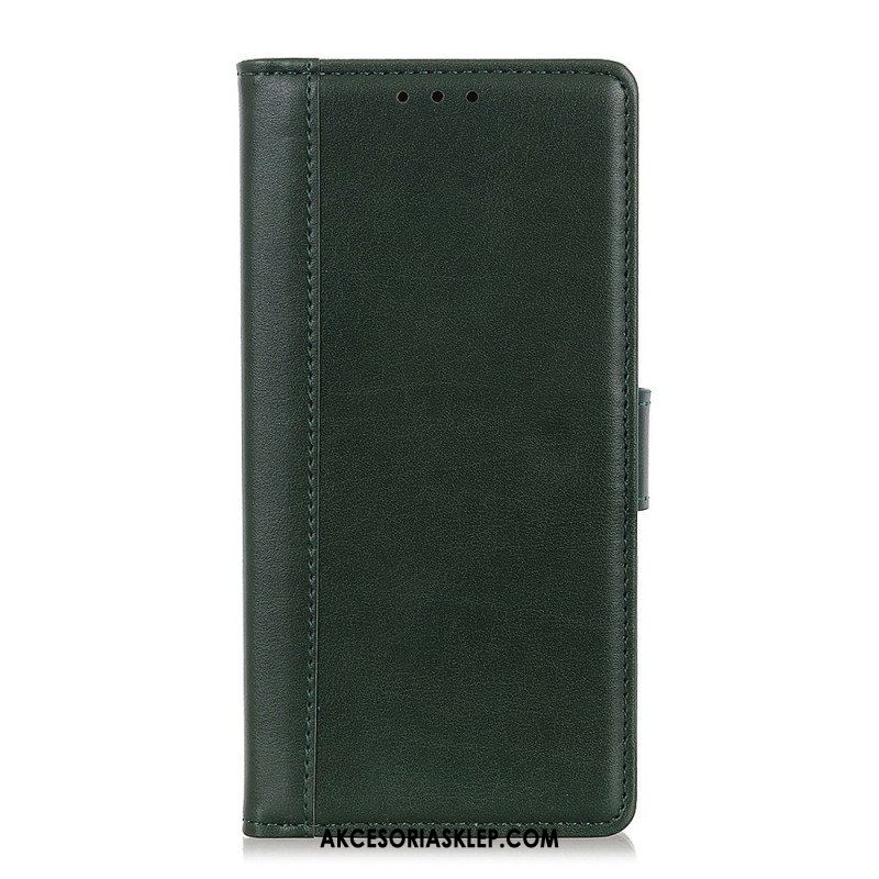 Etui Folio do Samsung Galaxy S23 5G Stylizacja Skóry