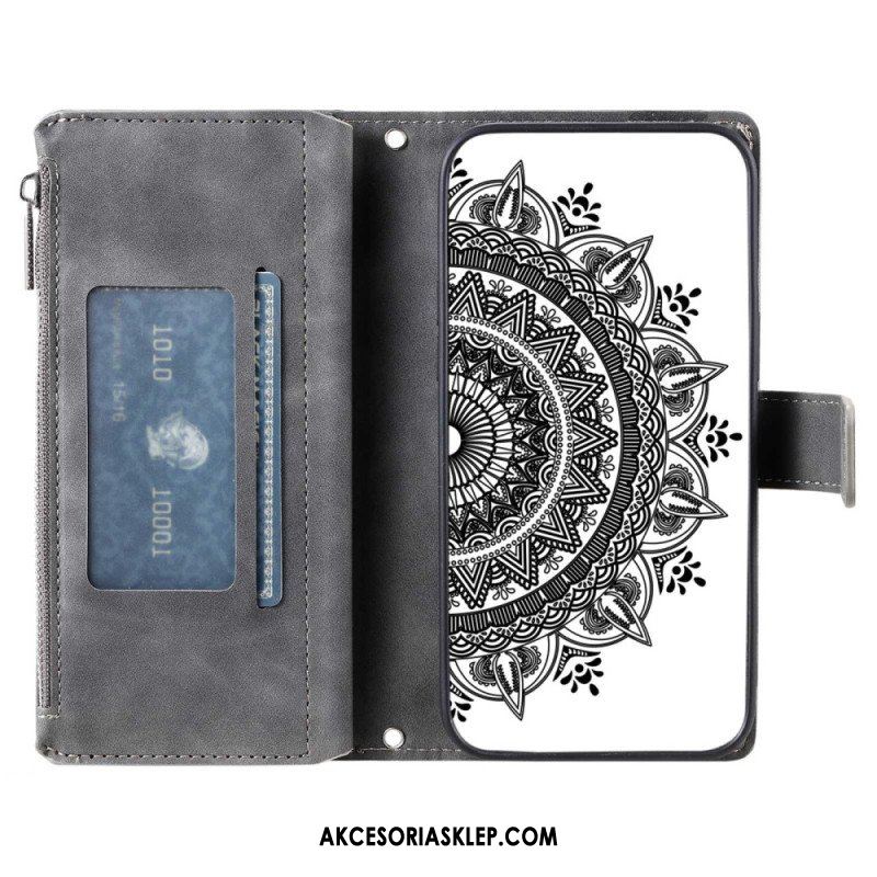 Etui Folio do Samsung Galaxy S23 5G Wielofunkcyjna Mandala