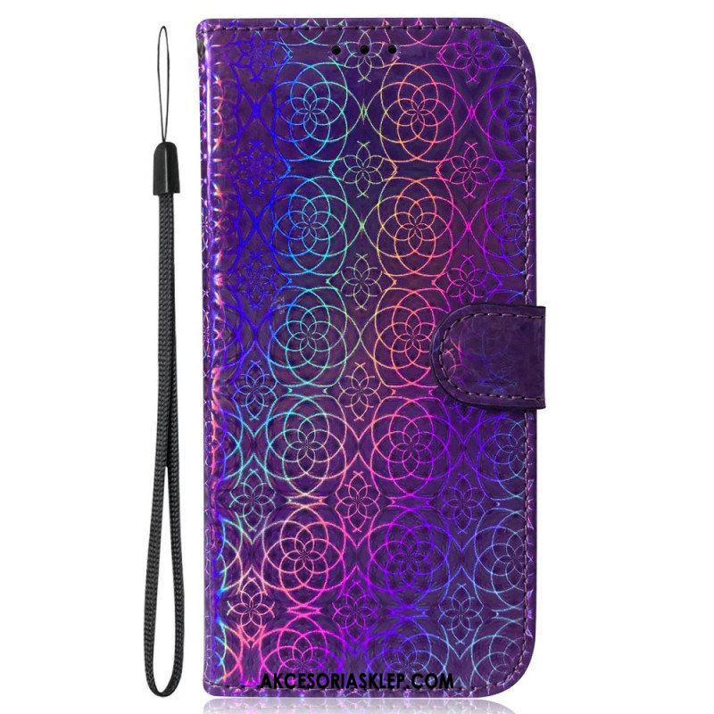 Etui Folio do Samsung Galaxy S23 Plus 5G Styl Dyskotekowy