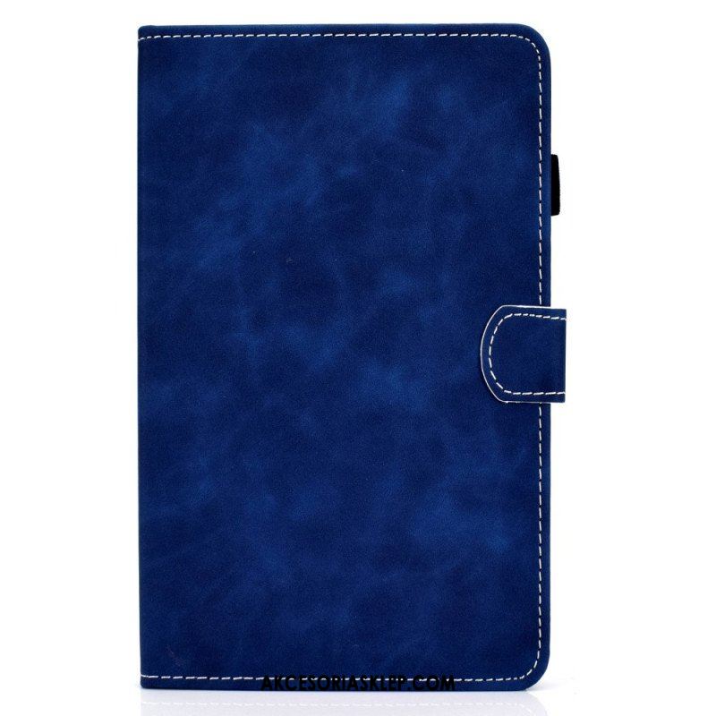 Etui Folio do Samsung Galaxy Tab A8 (2021) Efekt Skóry W Stylu Vintage