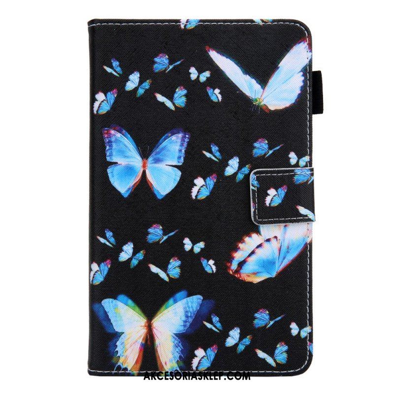 Etui Folio do Samsung Galaxy Tab A8 (2021) Wiele Motyli