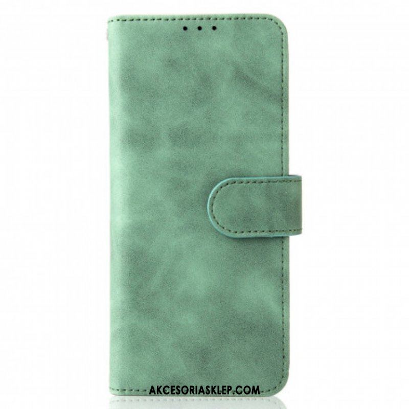 Etui Folio do Samsung Galaxy Z Fold 3 5G Dotyk Skóry