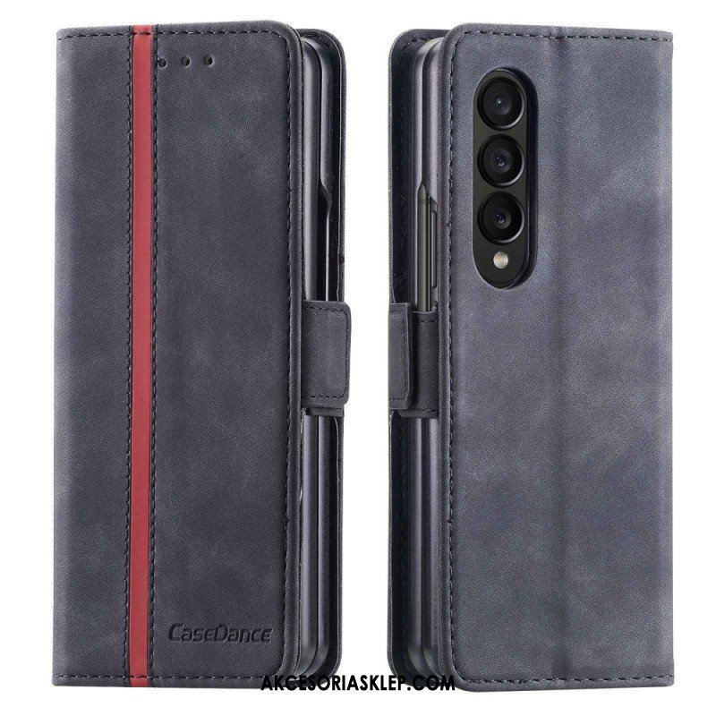 Etui Folio do Samsung Galaxy Z Fold 4 Casedance Serie Waltz 001