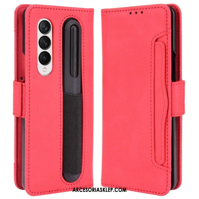 Etui Folio do Samsung Galaxy Z Fold 4 Szpieguj Z Pen Storage