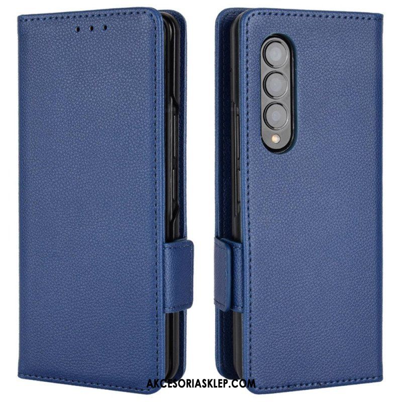 Etui Folio do Samsung Galaxy Z Fold 4 Winston Ze Sztucznej Skóry