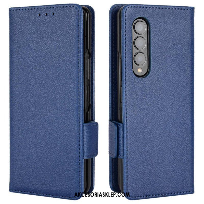 Etui Folio do Samsung Galaxy Z Fold 4 Winston Ze Sztucznej Skóry