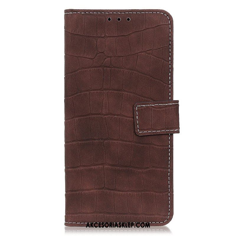 Etui Folio do Sony Xperia 1 IV Krokodyl