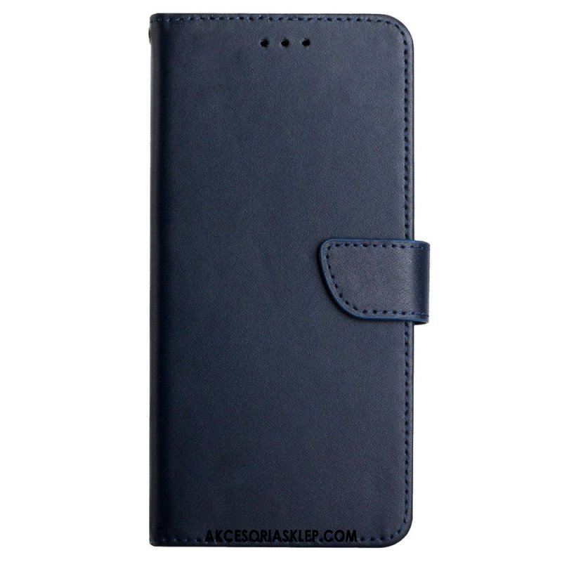 Etui Folio do Sony Xperia 1 IV Prawdziwa Skóra Nappa