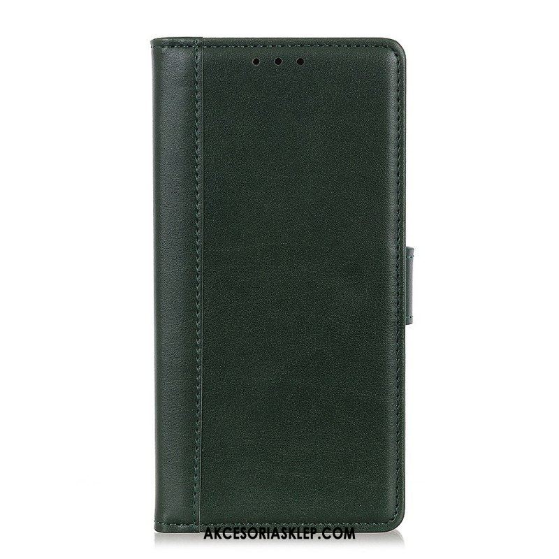 Etui Folio do Sony Xperia 1 IV Stylizacja Skóry