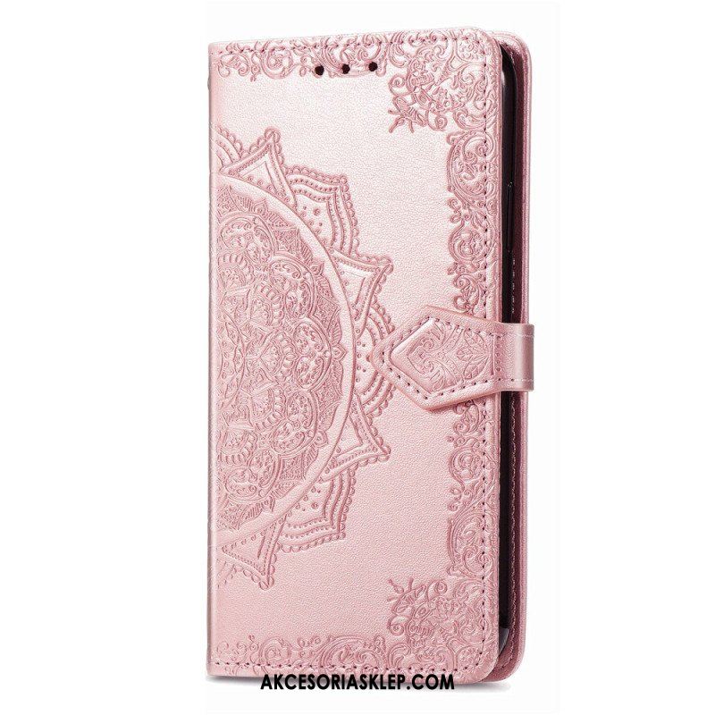 Etui Folio do Vivo Y16 Barokowo-mandala