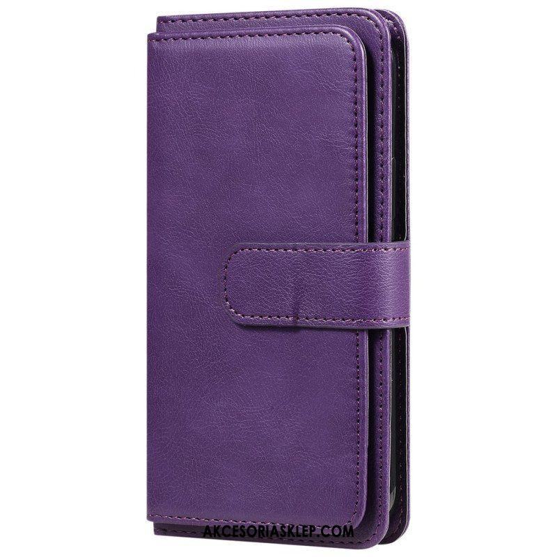 Etui Folio do Vivo Y22s 10 Posiadaczy Kart