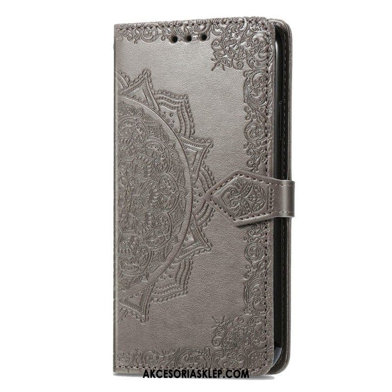 Etui Folio do Vivo Y35 Barokowo-mandala