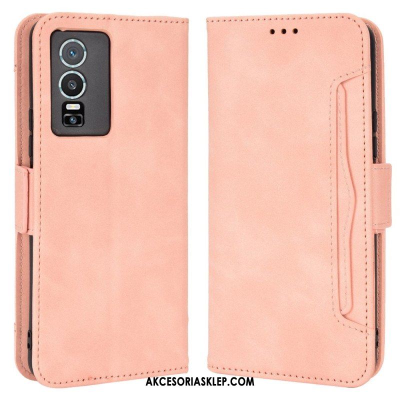 Etui Folio do Vivo Y76 5G Multi-karty