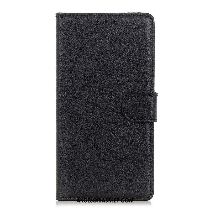 Etui Folio do Vivo Y76 5G Tekstura Liczi