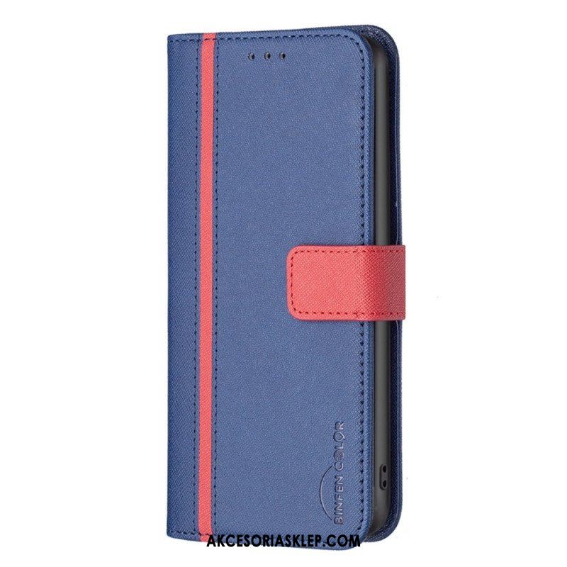 Etui Folio do Xiaomi 12 / 12X Dwukolorowy Kolor Binfen