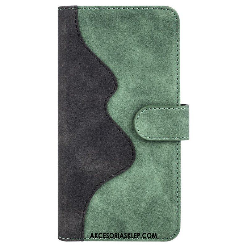 Etui Folio do Xiaomi 12 / 12X Sztuka Dwukolorowa