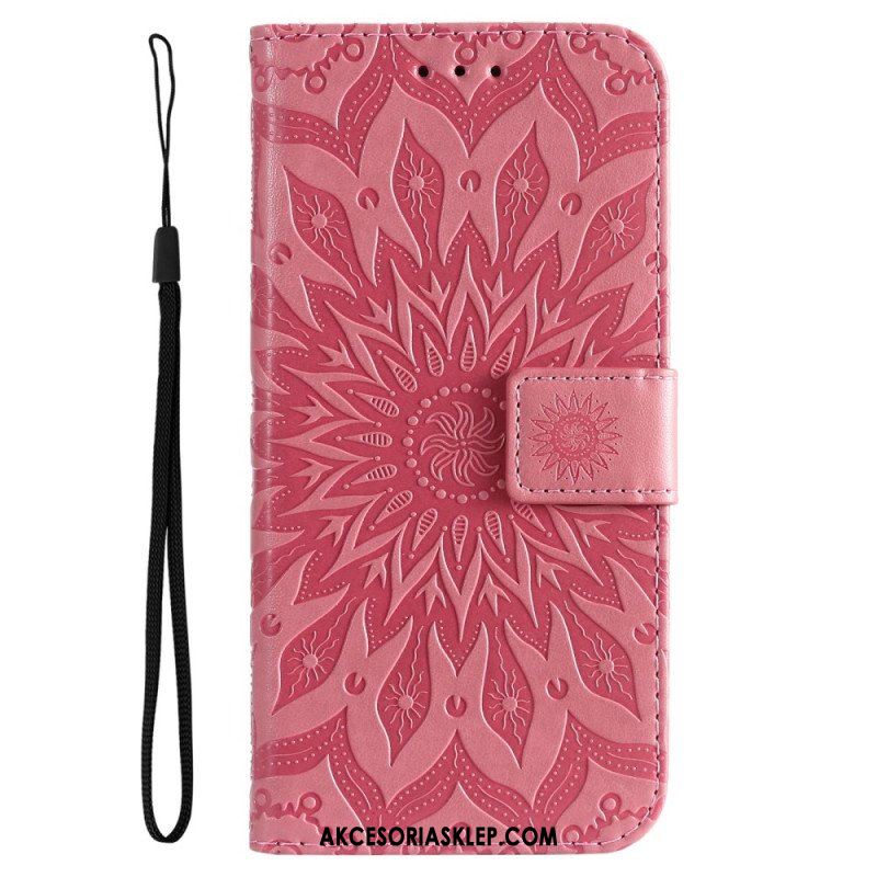 Etui Folio do Xiaomi 12 Lite Mandala Sun Ze Smyczą