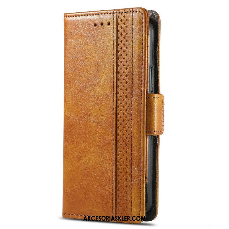 Etui Folio do Xiaomi 12 Pro Dwukolorowe Podwójne Zapięcie