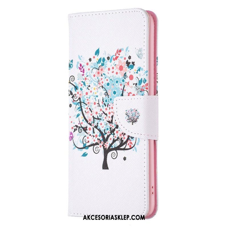 Etui Folio do Xiaomi 12T / 12T Pro Kolorowe Drzewo