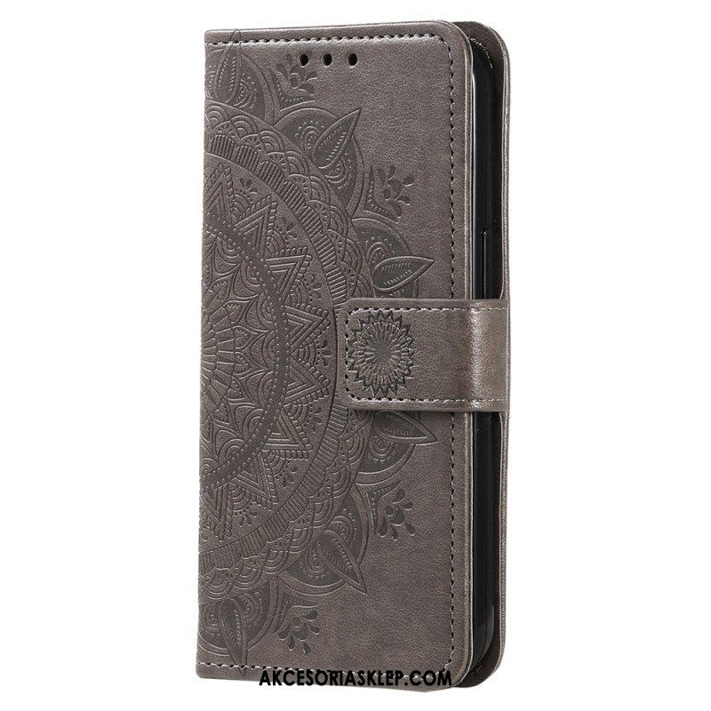 Etui Folio do Xiaomi 12T / 12T Pro Mandala Sun Ze Smyczą