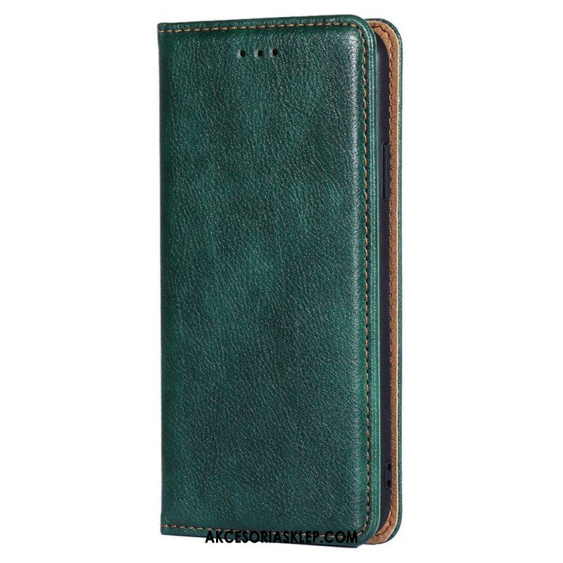 Etui Folio do Xiaomi 12T / 12T Pro Odsłonięte Szwy