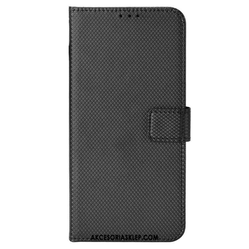 Etui Folio do Xiaomi 12T / 12T Pro z Łańcuch Pasek Ze Sztucznej Skóry