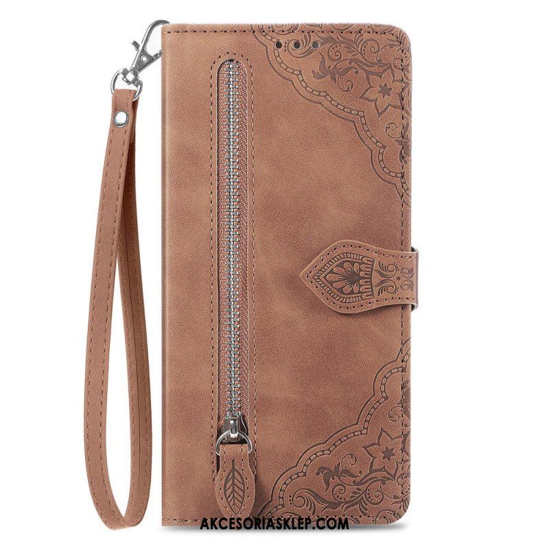 Etui Folio do Xiaomi 13 Koronkowa Portmonetka