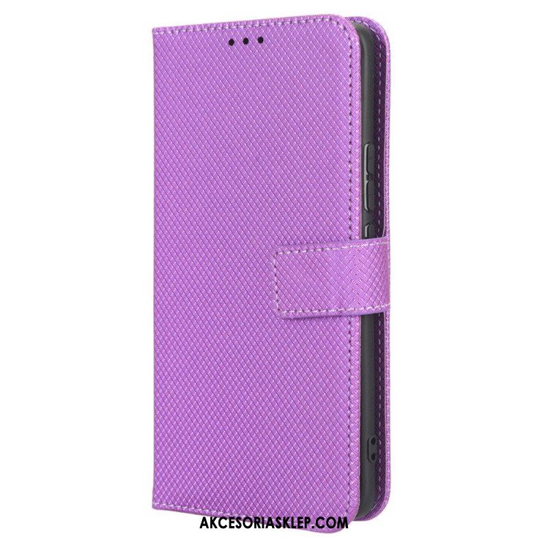 Etui Folio do Xiaomi 13 Lite z Łańcuch Styl Z Paskami