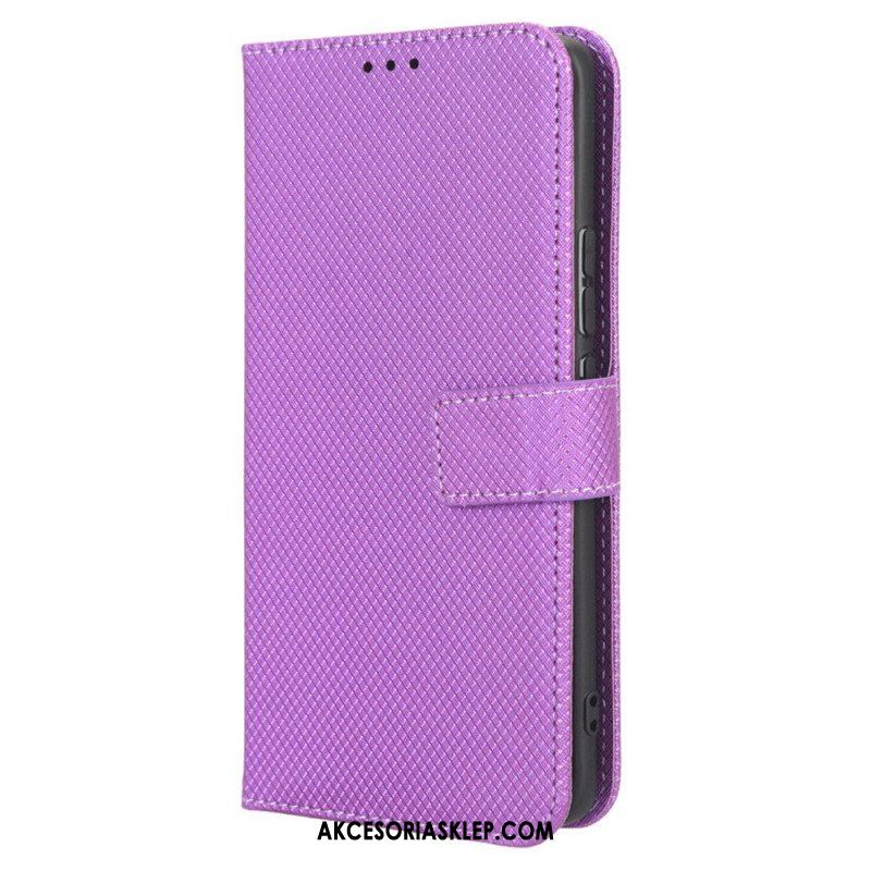 Etui Folio do Xiaomi 13 Lite z Łańcuch Styl Z Paskami