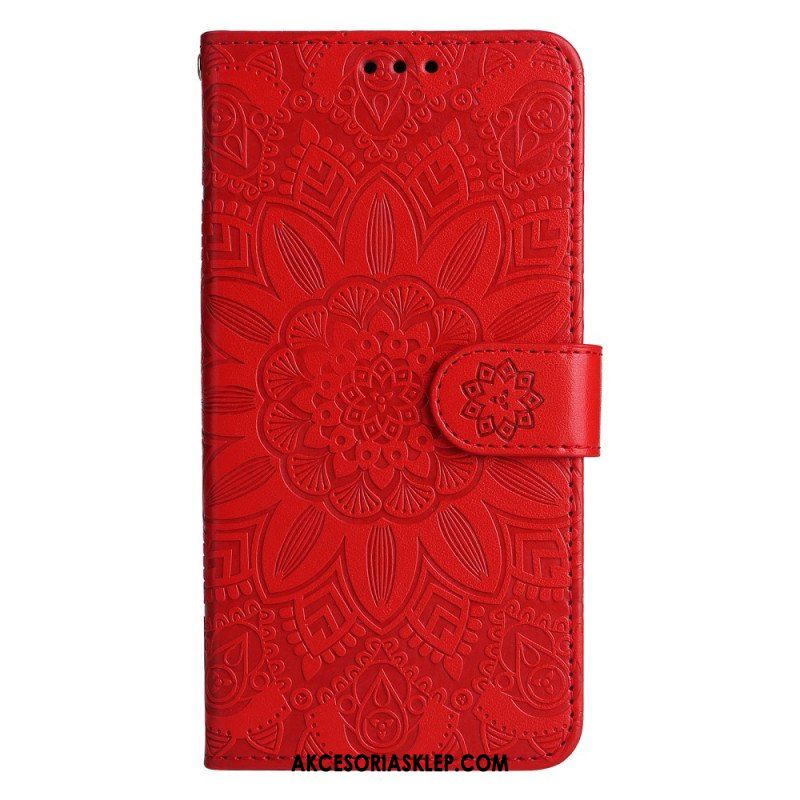 Etui Folio do Xiaomi 13 Mandala Sun Ze Smyczą