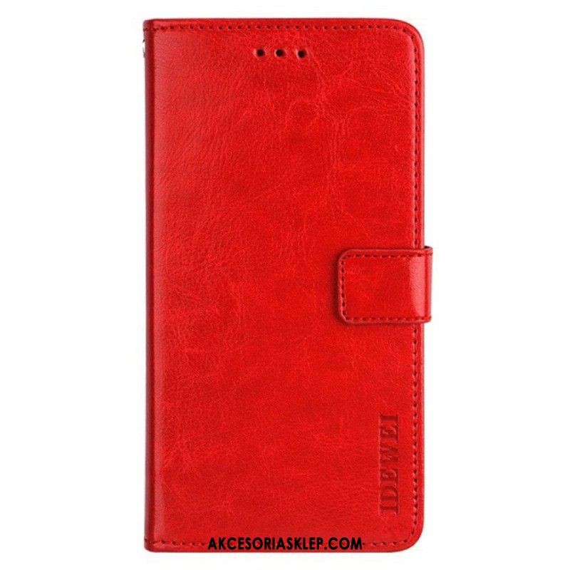 Etui Folio do Xiaomi 13 Pro Imitacja Skóry Idewei